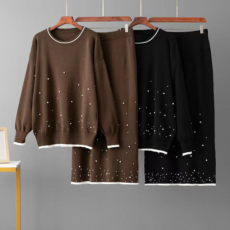 Conjunto de Top Holgado con Falda