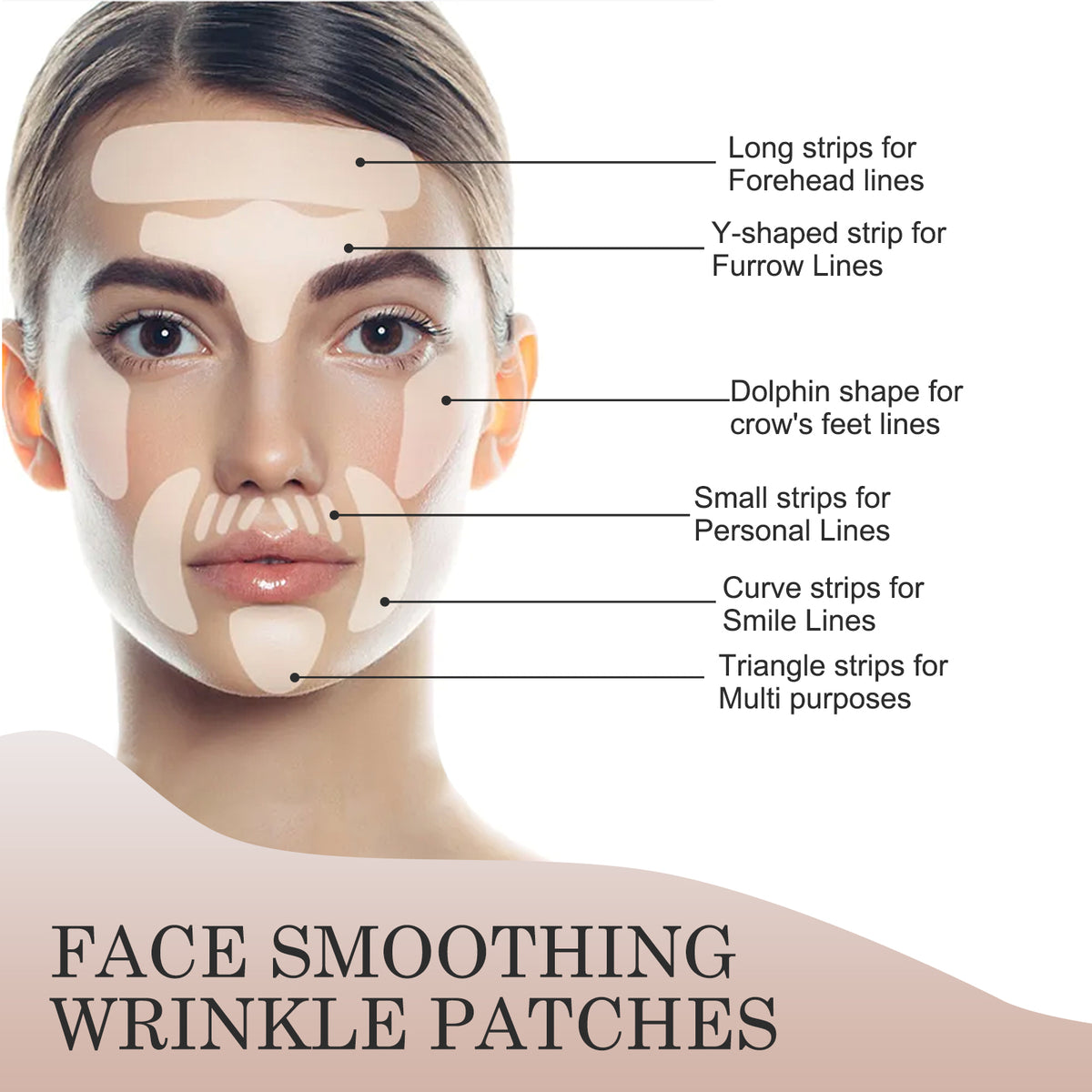 Parches Reafirmantes Faciales Antiarrugas – Lifting y Tensión de la Piel