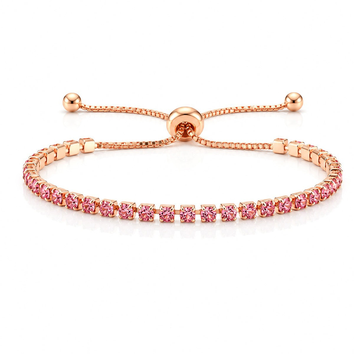 Pulsera de circonio Hip Hop para hombre y mujer