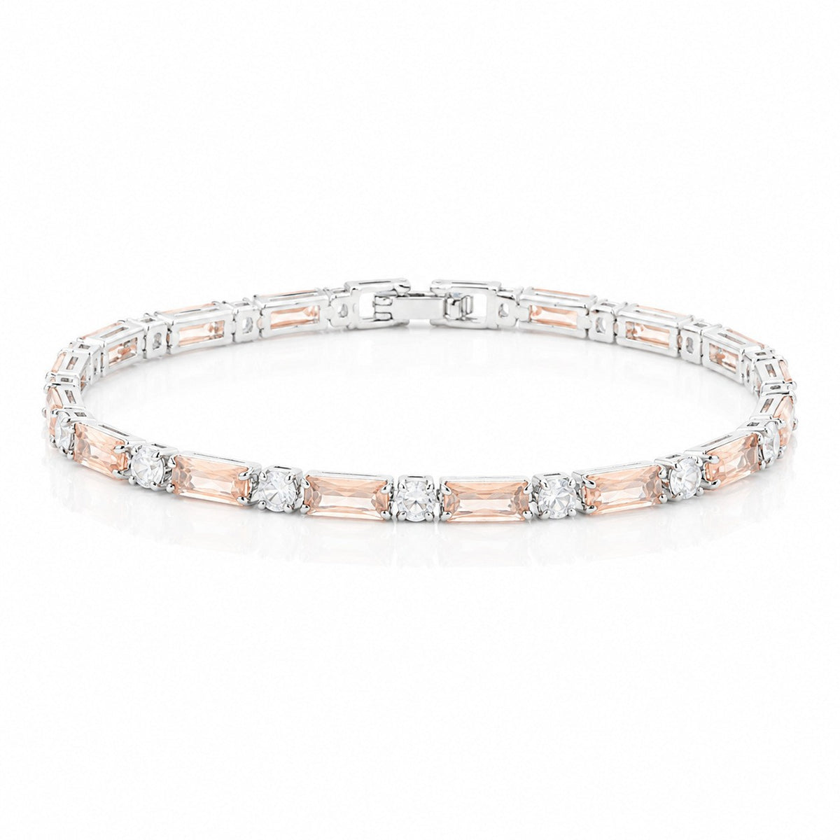 Pulsera de circonio Hip Hop para hombre y mujer
