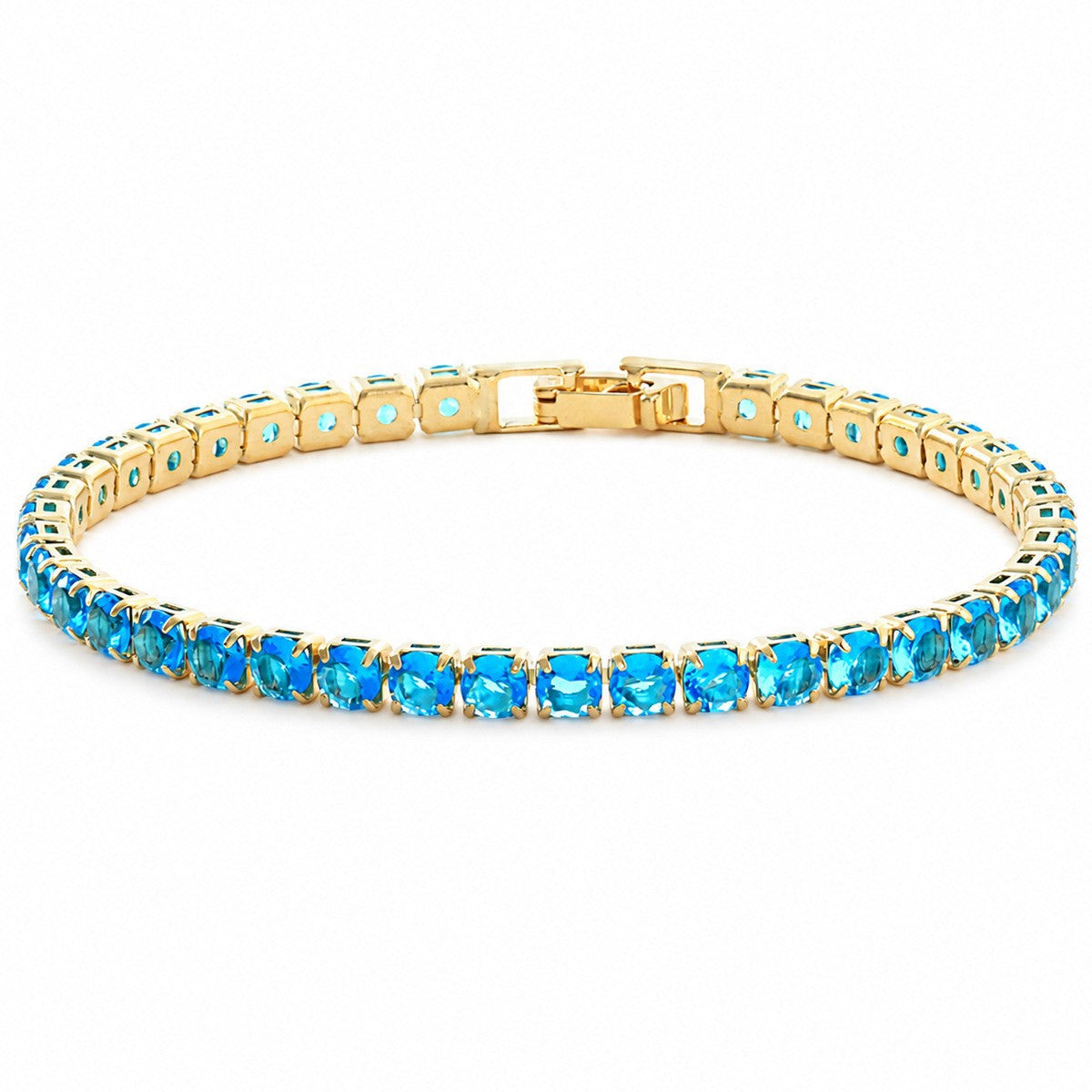 Pulsera de circonio Hip Hop para hombre y mujer