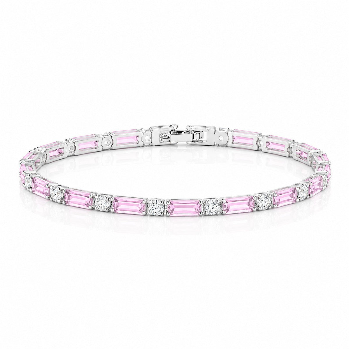 Pulsera de circonio Hip Hop para hombre y mujer