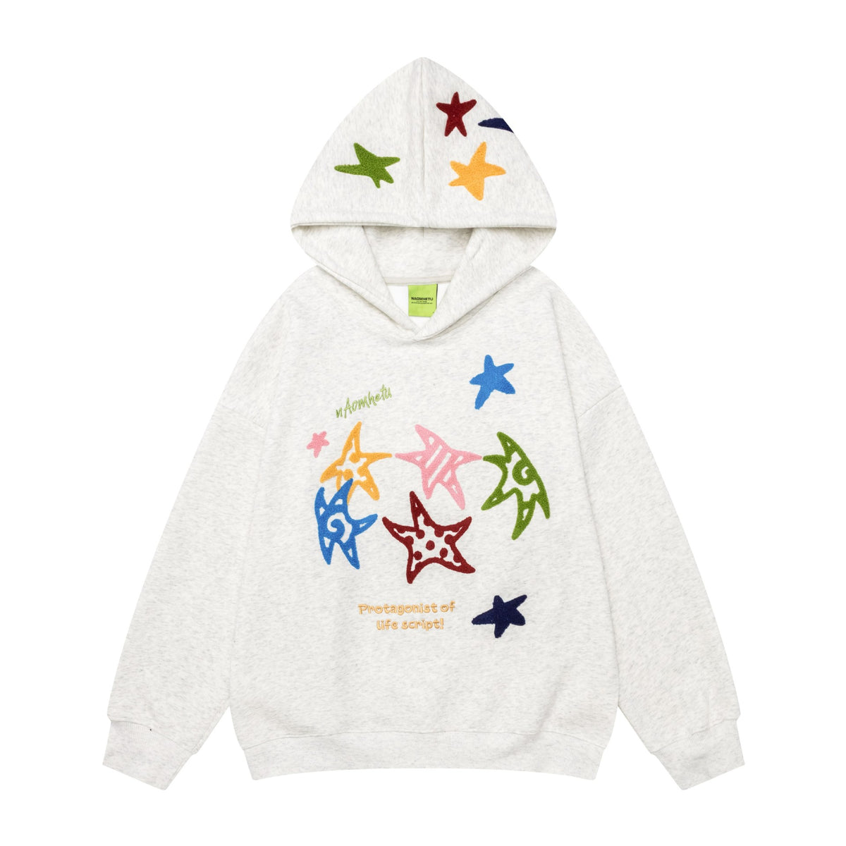 Hoodie con Estrellas Multicolor