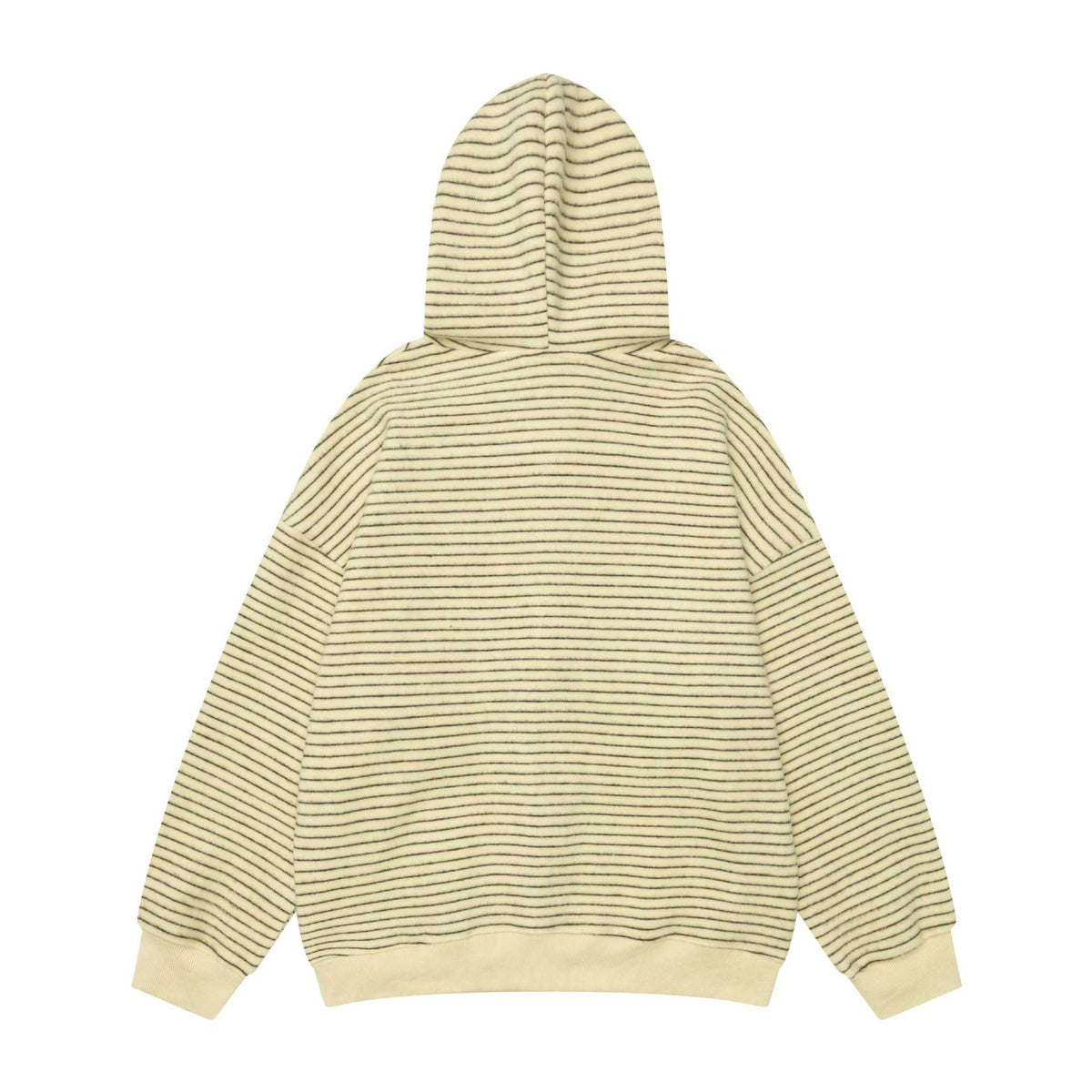 Hoodie a Rayas de Colores con Letras