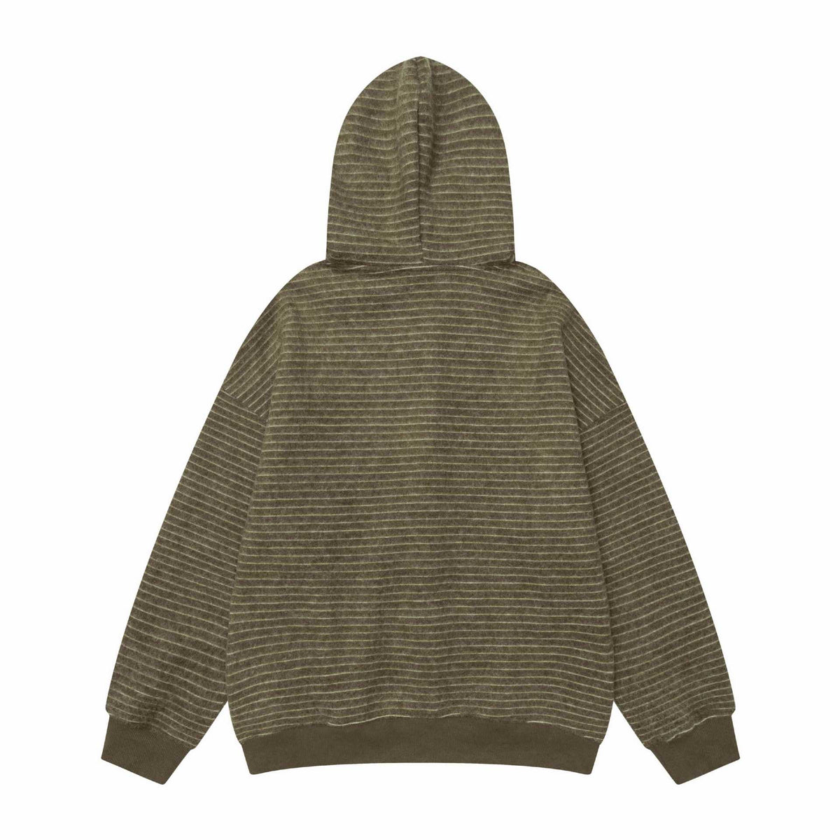 Hoodie a Rayas de Colores con Letras