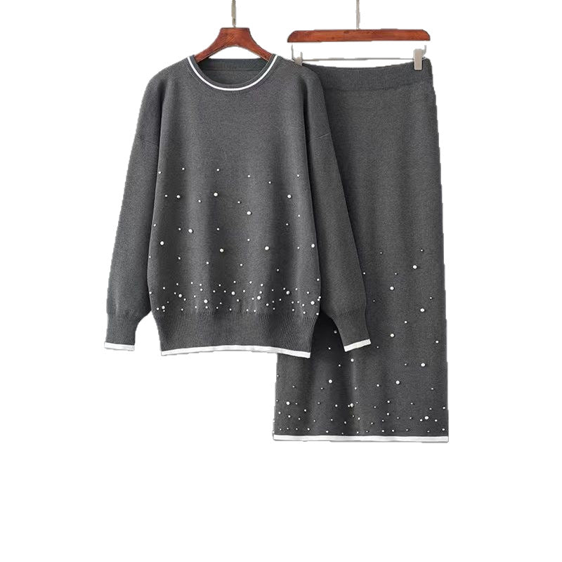 Conjunto de Top Holgado con Falda