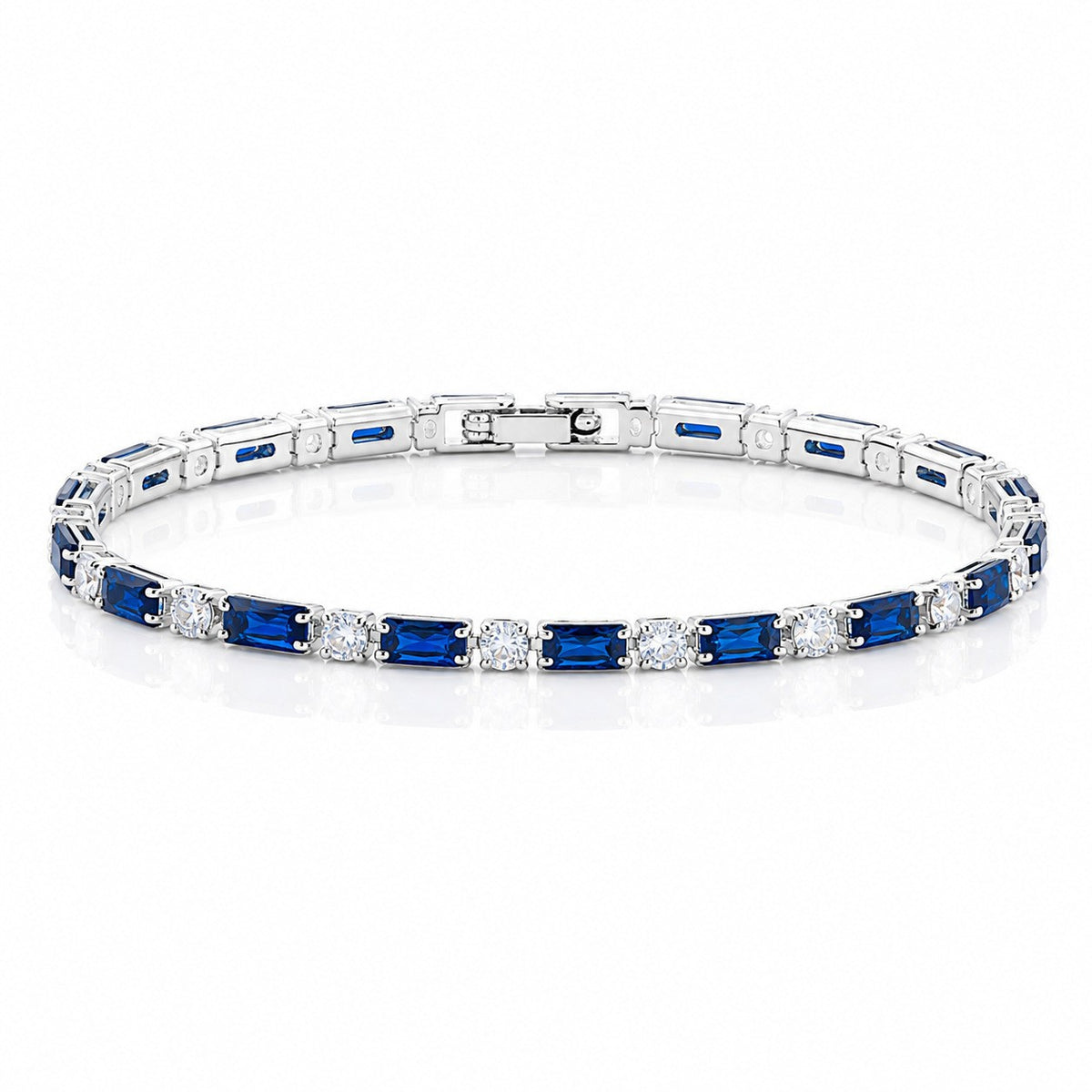 Pulsera de circonio Hip Hop para hombre y mujer