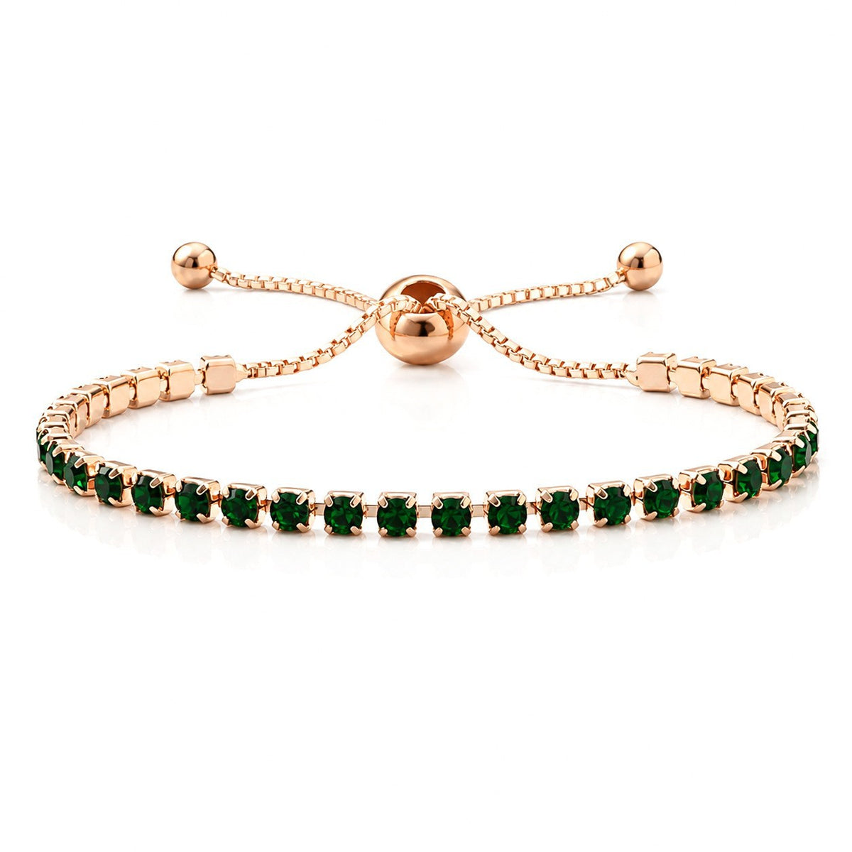 Pulsera de circonio Hip Hop para hombre y mujer