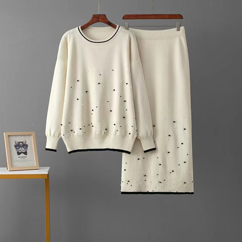 Conjunto de Top Holgado con Falda