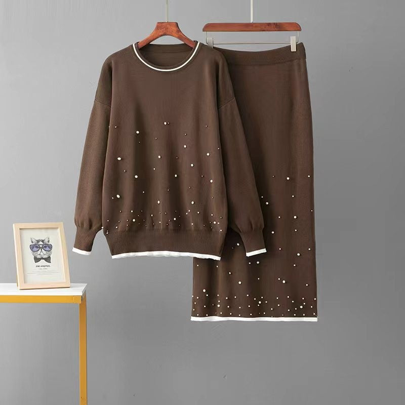 Conjunto de Top Holgado con Falda