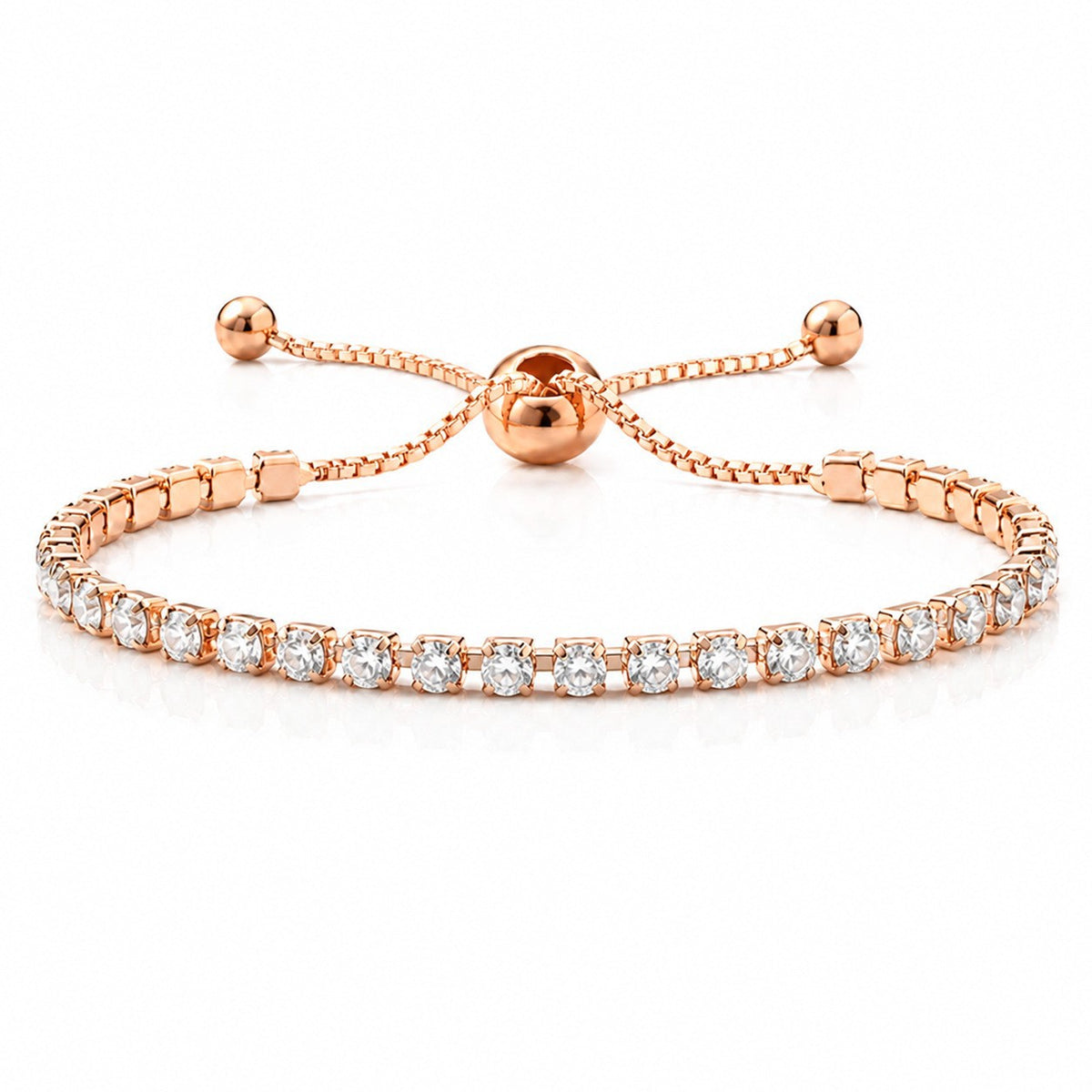 Pulsera de circonio Hip Hop para hombre y mujer