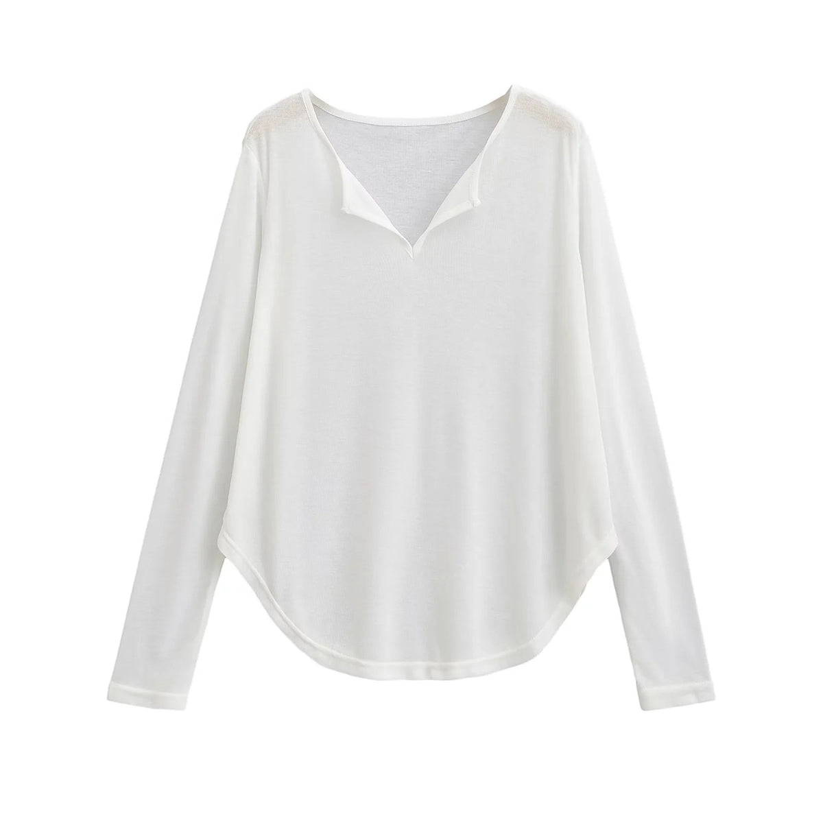 Loose medium length facial mask T-shirt