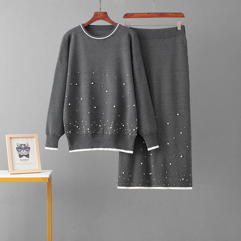 Conjunto de Top Holgado con Falda