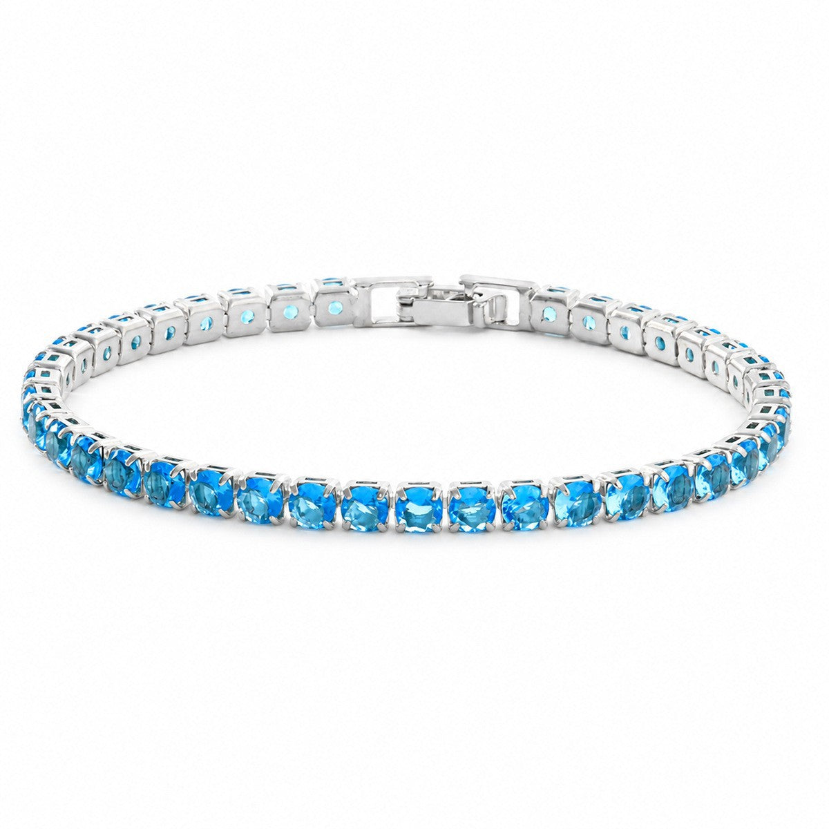 Pulsera de circonio Hip Hop para hombre y mujer