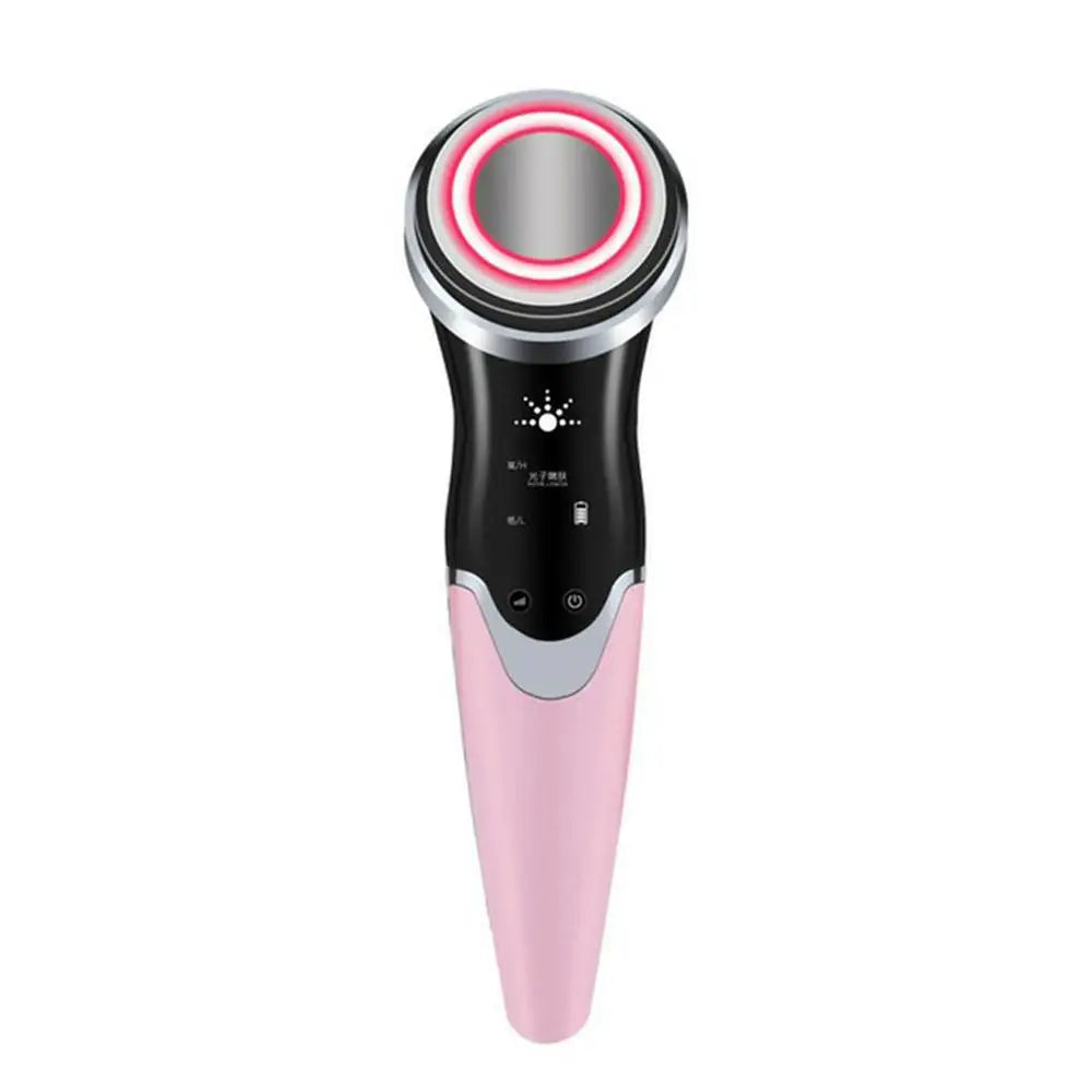 Masajeador Facial LED con Electroporación y Foton Terapia – Antiedad y Lifting